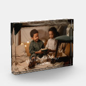 私たちモダンはママの写真ブロックあなたを愛 フォトブロック (左)