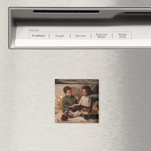 私たちモダンはママの写真マグネットあなたを愛する マグネット (インサイチュ (食洗機))