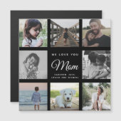 私たちモダンは愛してあなた母の日の写真コラージュ (正面/裏面)