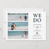 私たちモダンは書道3写真集結婚の セーブザデート (正面)