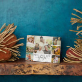 私たちモダンはYiaYia家族の写真コラージュを愛している フォトプラーク (側面)