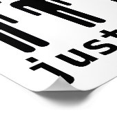 私たちユニークのポスおもしろいター ポスター (角)