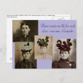 私たち一人ひとりに命が一つしかない。 ポストカード (正面/裏面)