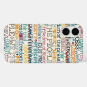 私たち人民タイポグラフィ Case-Mate iPhoneケース (裏面 (横))