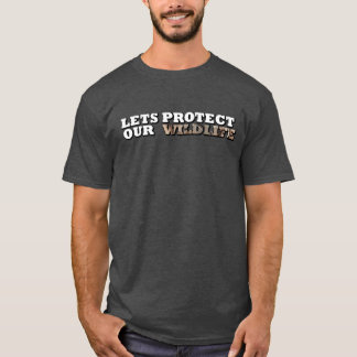 私たち保護の野生象のトランクを解放 Tシャツ