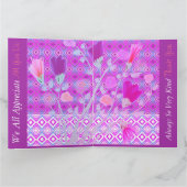 私たち全員からのサンキューカード サンキューカード (内部)