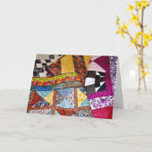 私たち全員からのハッピーバースデー カード (黄色い花)