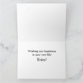 私たち全員からの大きな退職祝い インスピレーション 喜び カード (内部)