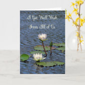 私たち全員からウェルカードを取る カード (黄色い花)