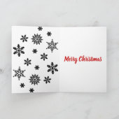 私たち全員からクリスマスカード カード (内部)