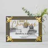 私たち全員から写真まで 箔シーズンカード (立ち正面)