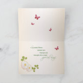 私たち全員から、グループは願いを得る、花 カード (内部)