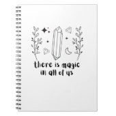 私たち全員に魔法がある ノートブック (正面)