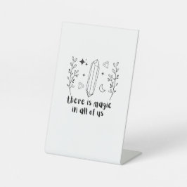 私たち全員に魔法がある 台座サイン