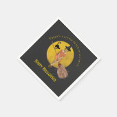 私たち全員のハロウィーンの小さな魔女 スタンダードカクテルナプキン (角)