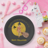 私たち全員のハロウィーンの小さな魔女 ペーパープレート (パーティー)