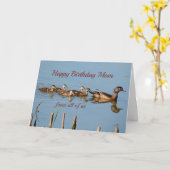 私たち全員のママのための誕生日カード カード (黄色い花)