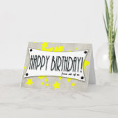 私たち全員の汎用カードからのハッピーバースデー カード (正面)