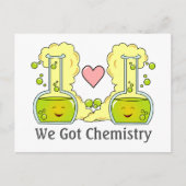 私たち化学得学 シーズンポストカード (正面)