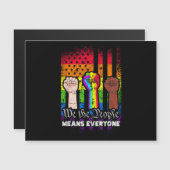 私たち国民は皆を米国の憲法LGBTと呼んでいる (正面/裏面)