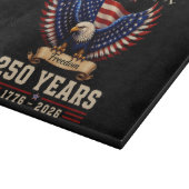 私たち国民 250 年 自由の鷲 カッティングボード (角)