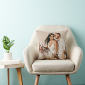 私たち夫婦の初めてのクリスマス写真 クッション (椅子)