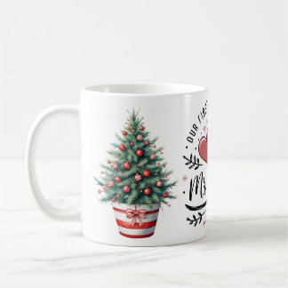 私たち夫婦の初めてのクリスマス Mr. and Mrs. Mug コーヒーマグカップ