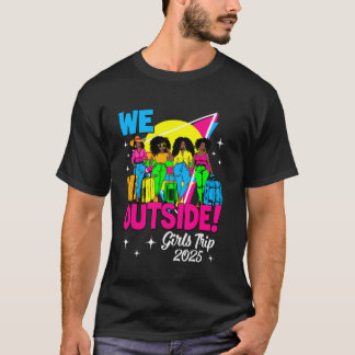 私たち女性の旅 2025 アフロガールズ 黒人女性 Tシャツ