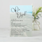 私たち式を勝手に挙げちゃった!波紋が広がるアクアウォーターズビーチイベント 招待状 (スタンド正面)