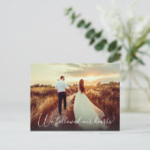 私たち後を追のハートは写真を飛び出した 案内ポストカード (スタンド正面)