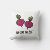 私たち得のビーツおもしろいベジタブルパン クッション (正面)