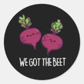 私たち得のビーツおもしろいベジタブルパン ラウンドシール (正面)