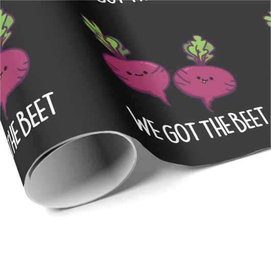 私たち得のビーツおもしろいベジタブルパン ラッピングペーパー (ロールコーナー)