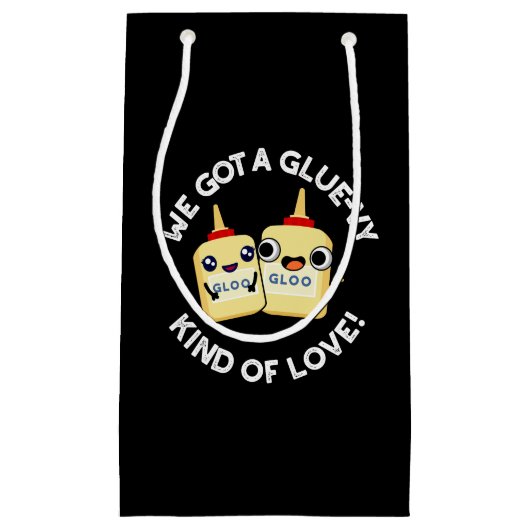 私たち得は愛のりパンプンダークBgの一種 スモールペーパーバッグ (正面)