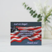 私たち忘れが….ありがとう ポストカード (スタンド正面)