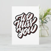 私たち恋しく思のカード 招待状 (スタンド正面)