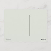 私たち恋しく思の子猫はがき ポストカード (裏面)