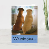 私たち恋しく思は カード (正面)