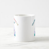 私たち感謝していに先生評価を高めさせていくために コーヒーマグカップ (中央)