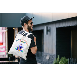 私たち感謝していに先生評価を高めさせていくために トートバッグ