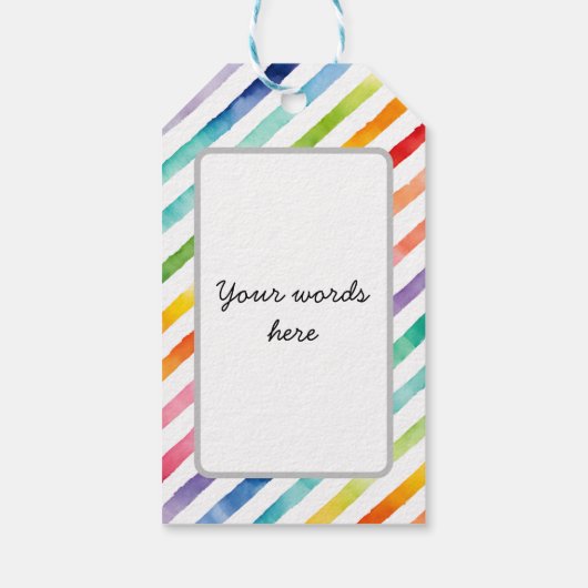 私たち感謝していの為にキー救済リング石のマングを成長させる ギフトタグ (裏面)