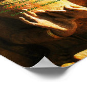 私たち救だけの仏引用文 ポスター (角)