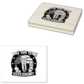 私たち救のペットはトランプのためにトランプのペットに投票 ラバースタンプ (押印)