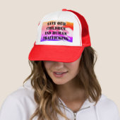 私たち救の子供 – Freedom Trucker Hat キャップ (インサイチュ)