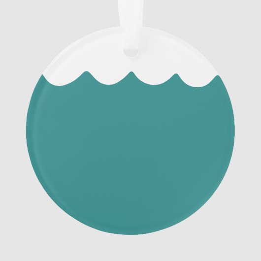 私たち救の海の環境芸術クジラの子供 オーナメント (裏面)