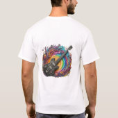 私たち救の海は、魚のTシャツを魅惑 Tシャツ (裏面)