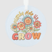 私たち救済が成長する間違い | よくはしゃぐフローラ動機 オーナメント (裏面)