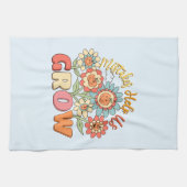 私たち救済が成長する間違い | よくはしゃぐフローラ動機 キッチンタオル (横)