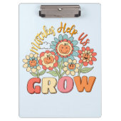 私たち救済が成長する間違い | よくはしゃぐフローラ動機 クリップボード (正面)