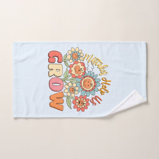 私たち救済が成長する間違い | よくはしゃぐフローラ動機 バスタオルセット (ハンドタオル)